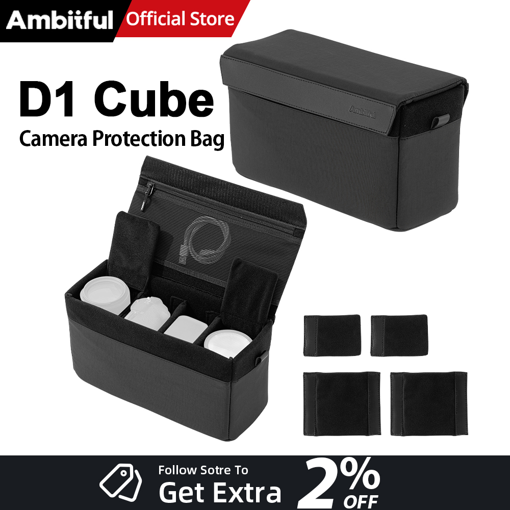 Photography Lighting Equipment Bags - AMBITFUL D1 큐브 방수 DSLR 카메라