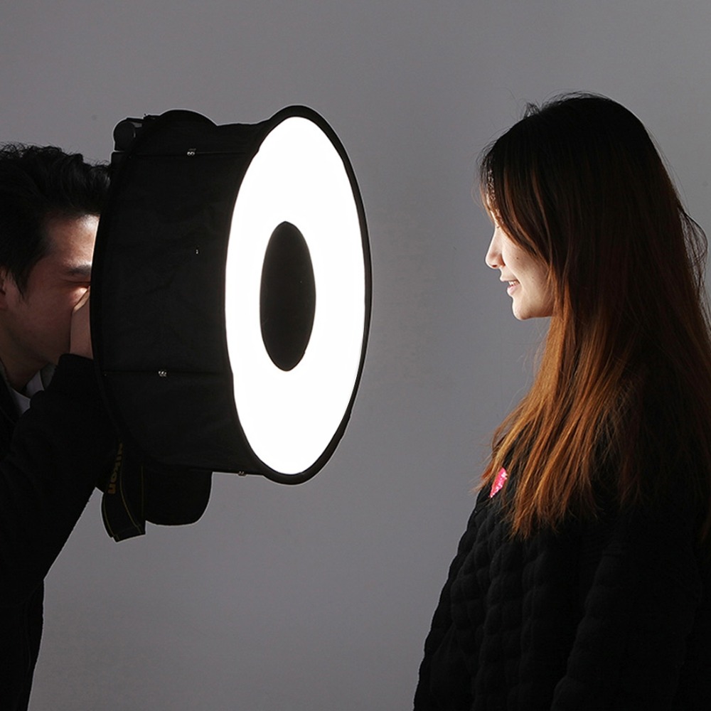 Photography Lighting Styles - 45cm 링 소프트박스 스피드라이트 원형 플래시