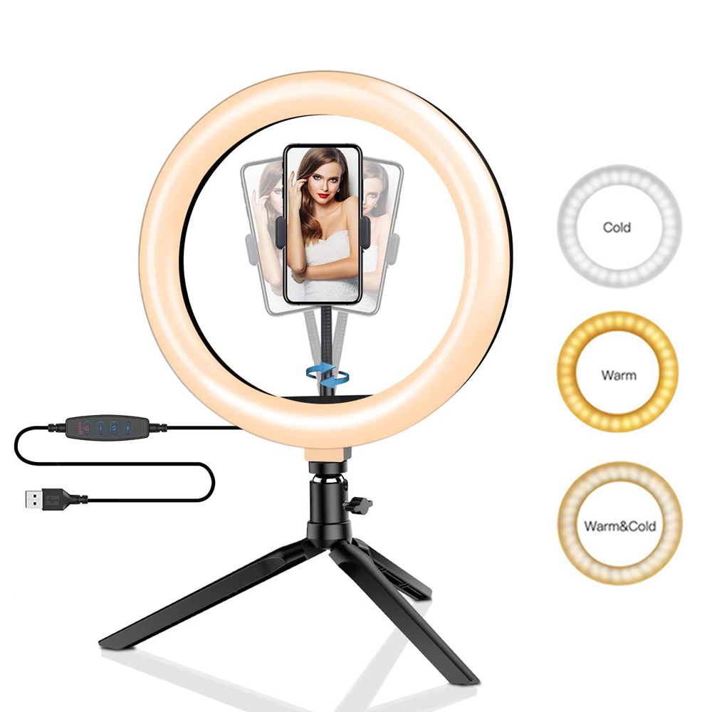 Photography Lighting Tool - 26cm 10 인치 Led 링 Selfie