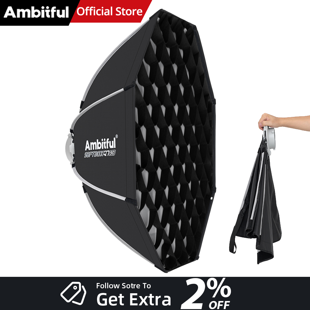 Photography Lighting Setup - AMBITFUL Q7II 55/65/90cm 보웬스 마운트 옥타곤