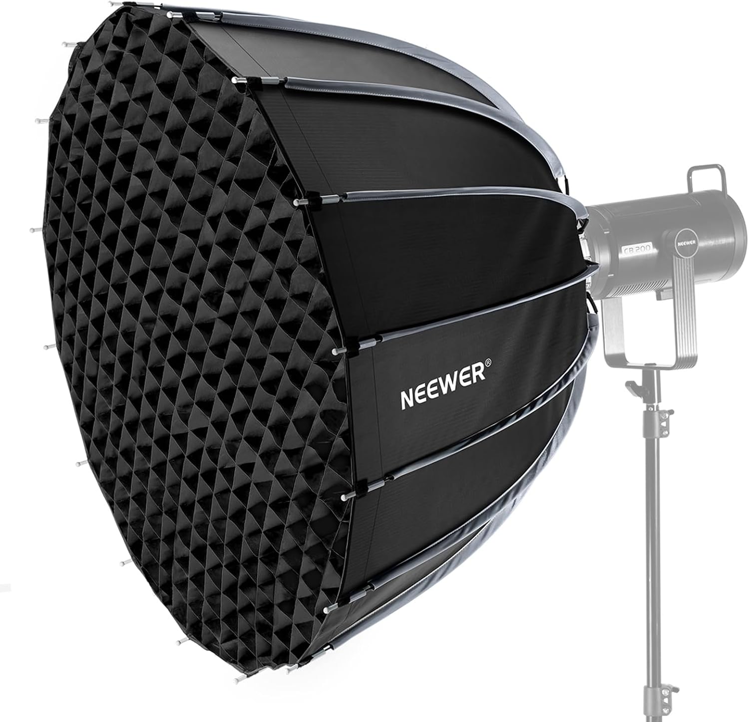 Photography Lighting For Products - 보웬스 마운트가 있는 파라볼릭 소프트박스, 스튜디오