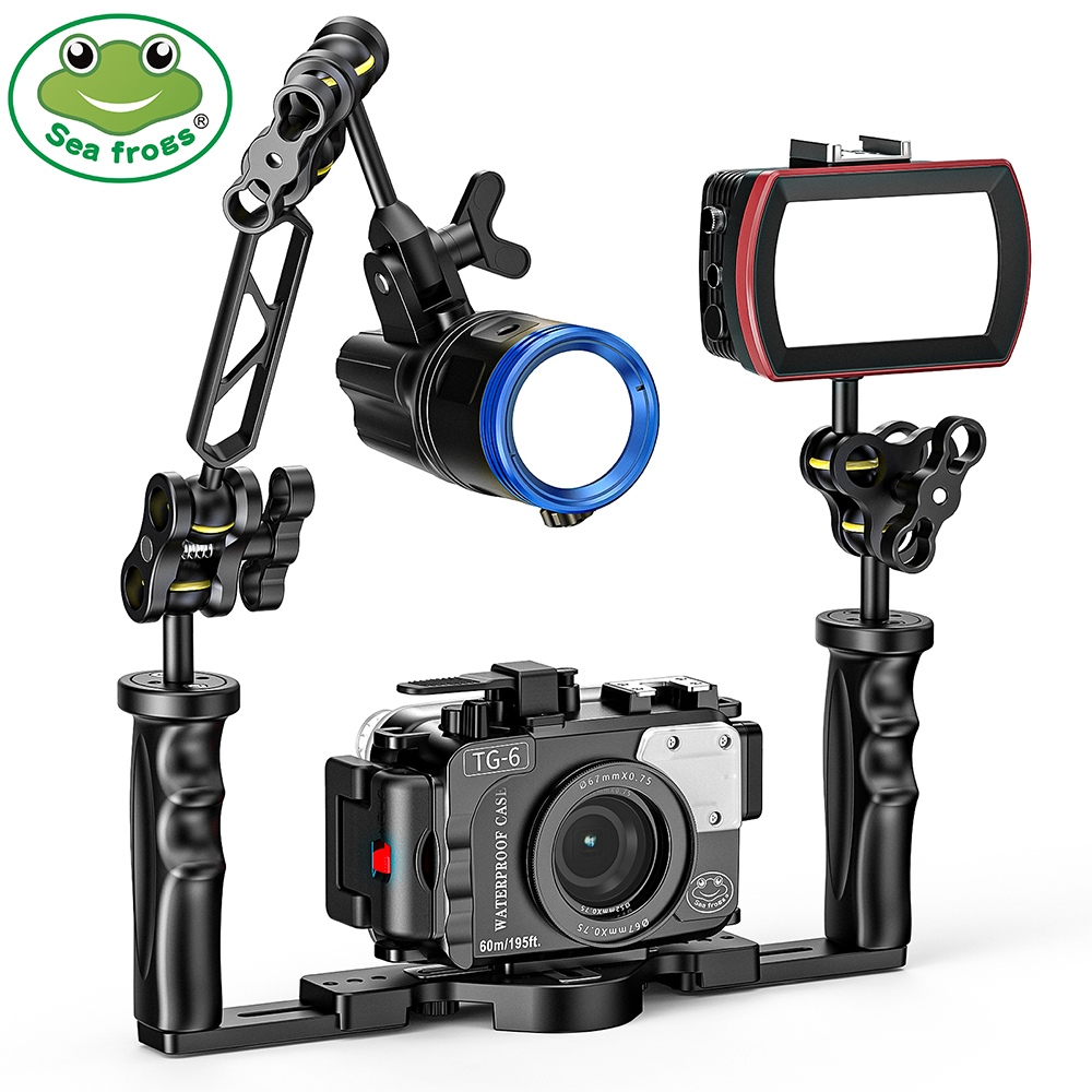 Photography Lighting Essentials - 알루미늄 합금 듀얼 볼 조인트 암,
