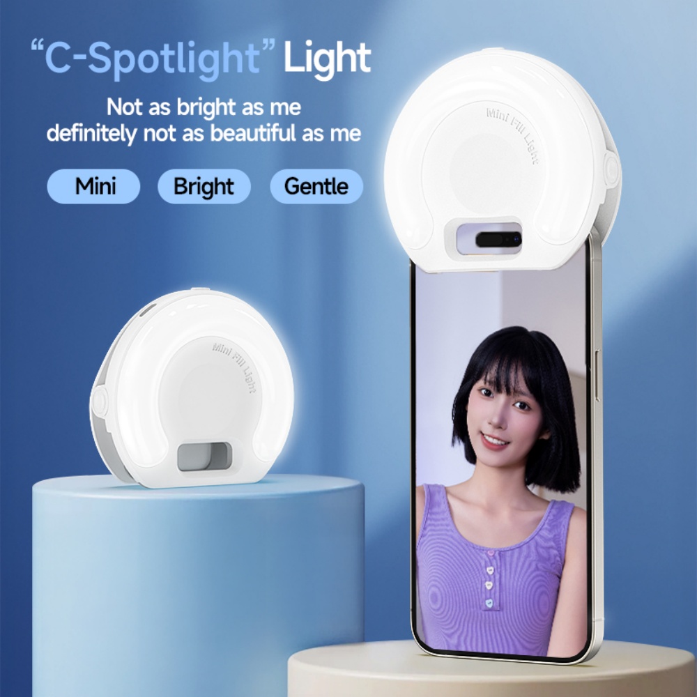 Photography Lighting Styles - D7 휴대용 마카롱 컬러 휴대폰 조명