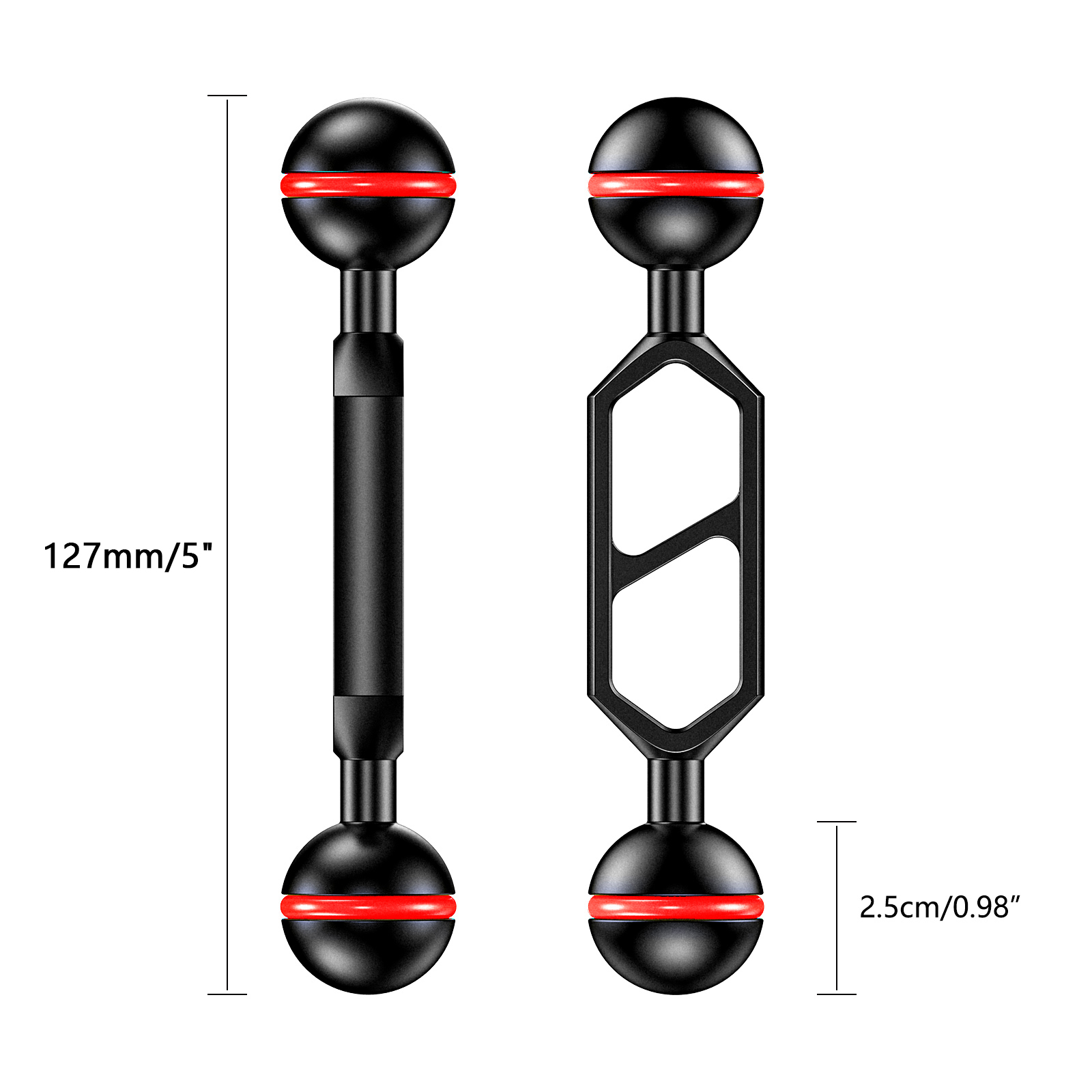5” 6” 7” 8” 필수 다이빙 사진 촬영 장비 듀얼 - Photography Lighting Essentials 리뷰 및 가격