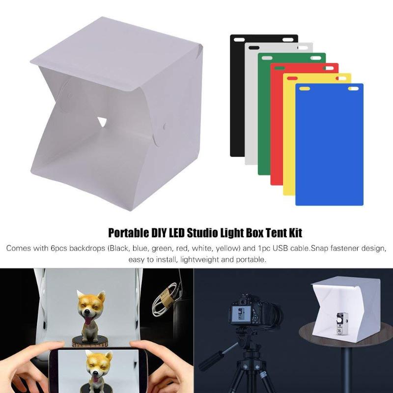 【C】휴대용 LED 사진 스튜디오 라이트 박스 접이식  - Photography Lighting Styles 리뷰 및 가격