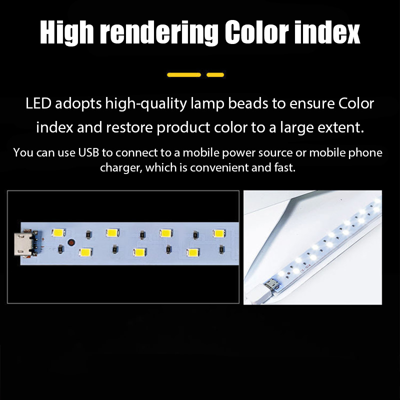 휴대용 접이식 포토박스 사진촬영 LED 조명 미니 사진 - Photography Lighting And Backdrop Kits 리뷰 및 가격
