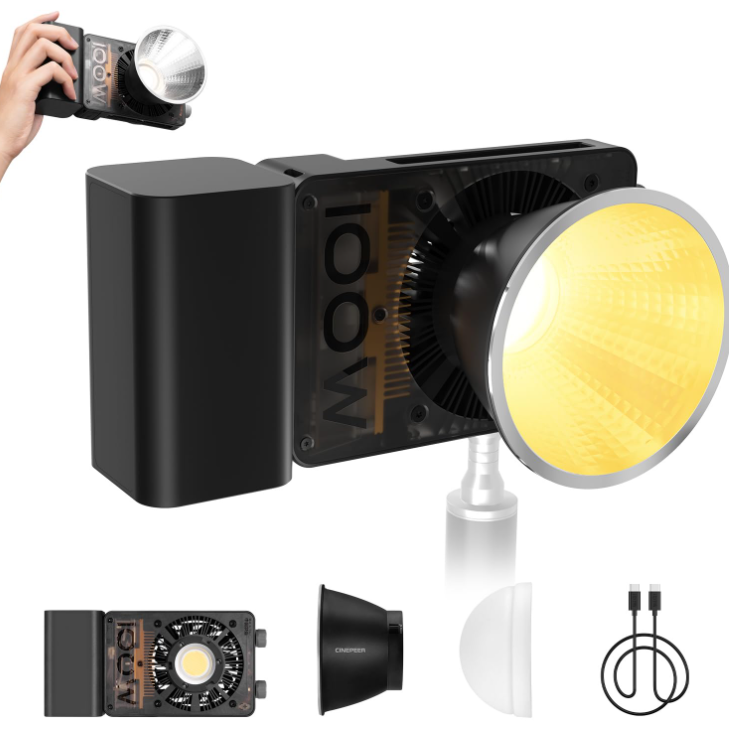 지윤 시네피어 CX100 100W LED 비디오 조명, - Photography Lighting Material 리뷰 및 가격