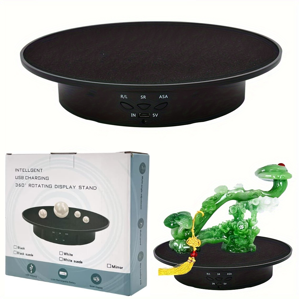 사진용 전기 회전 턴테이블, USB 전원, 5V 전동  - Photography Lighting Material 리뷰 및 가격