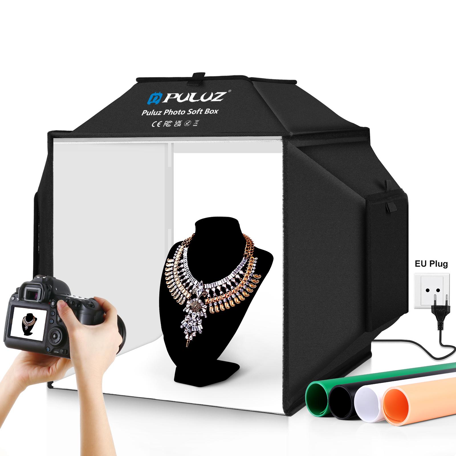 PULUZ 40cm 접이식 72W 5500K 스튜디오  - Photography Lighting And Backdrop Kits 리뷰 및 가격