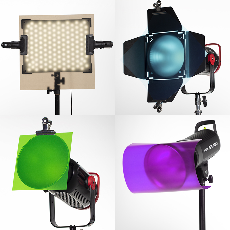 컬러 젤 필터 필름 + 비디오 LED 조명 스튜디오 플 - Photography Lighting Styles 리뷰 및 가격