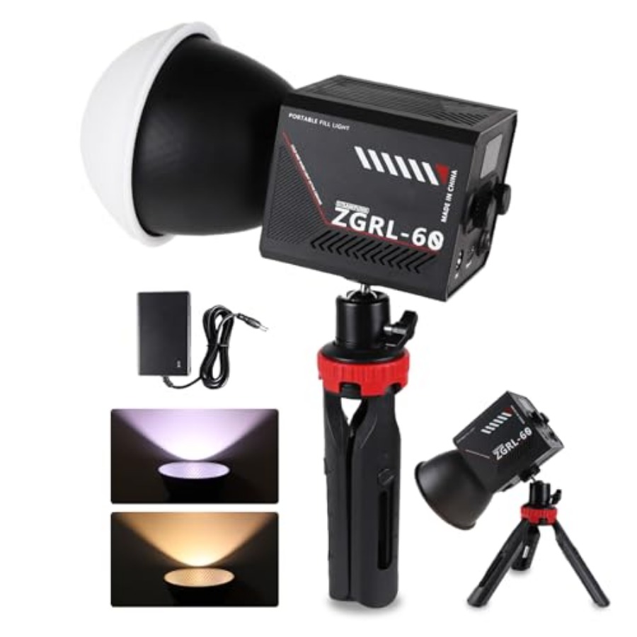 60W COB LED 비디오 조명, 휴대용, 8000m - Photography Lighting Handheld 리뷰 및 가격