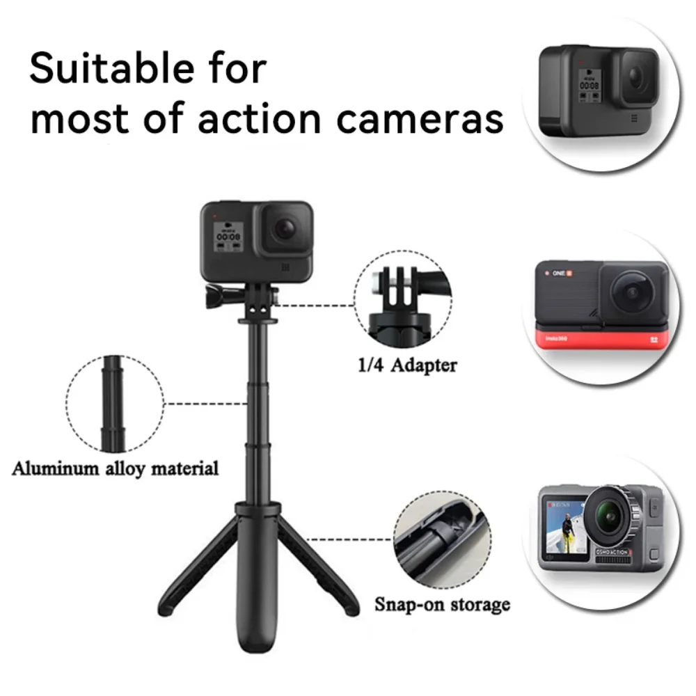 미니 확장형 삼각대 접이식 삼각대 Go Pro Hero - Gopro Action Camera Hero 11 Black 리뷰 및 가격
