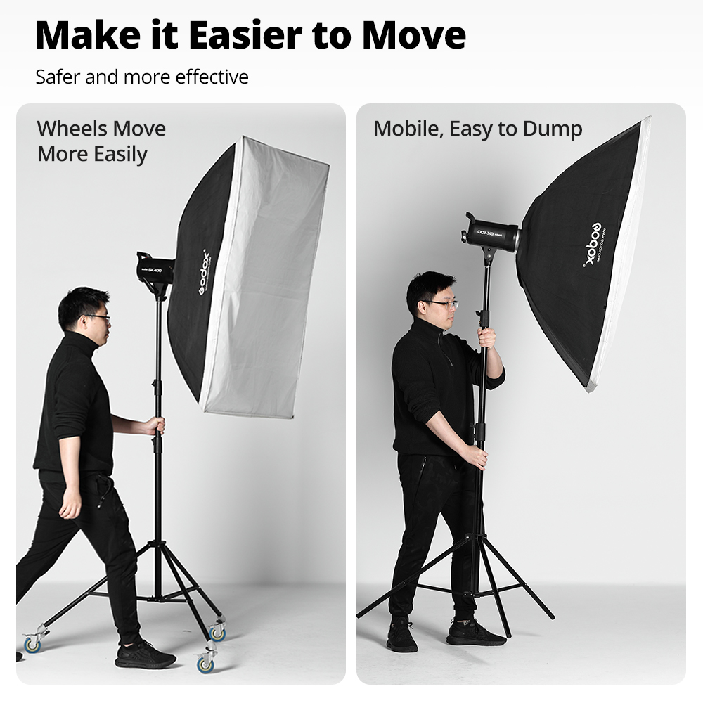 AMBITFUL 3Pcs C-스탠드 회전 캐스터 금속  - Photography Lighting Setup 리뷰 및 가격