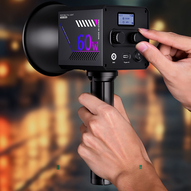 60W RGB 비디오 라이트 휴대용 LED 사진 스튜디 - Photography Lighting Handheld 리뷰 및 가격