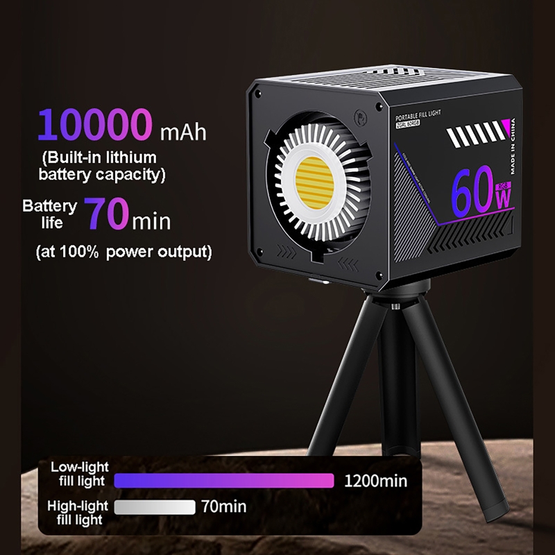 60W RGB 비디오 라이트 휴대용 LED 사진 스튜디 - Photography Lighting Handheld 리뷰 및 가격